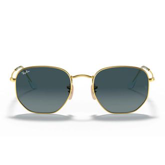 Ray-Ban Sunglasses Rb3548 N 91233 M Hexagonal Gold/Blue Gradient Unisex