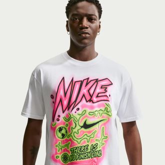 Nike Mens Nike Sportswear T-Shirt in White | IZ3160-100