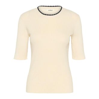 Soaked In Luxury Prendas de punto - Knitwear - Mujer - Beige - XL