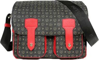Pollini Rode Handtas - Stijlvol en Trendy - Dames - Schoudertassen - Veelkleurig - ONE Size - Tassen