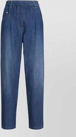 Brunello Cucinelli denim tapered jeans