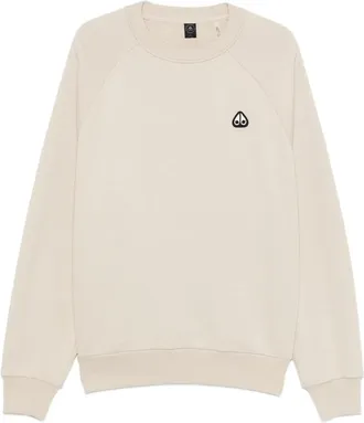 Moose Knuckles Yul Logo-patch Raglan-sleeve Sweatshirt