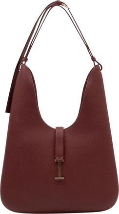 Tom Ford Grote Hobo Tas - Dames - Schoudertassen - Rood - ONE Size - Tassen
