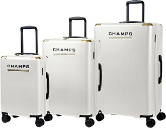 Champs Luggage Luxe Ii 3Pc Expandable Luggage Set