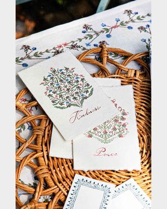 Juliska Villa Seville Assorted Note Cards, Set of 6