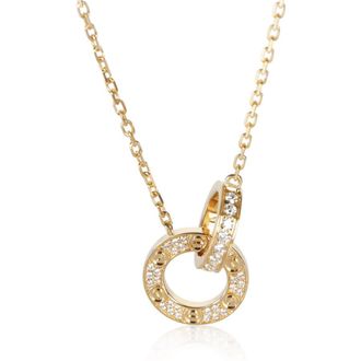 Cartier Pre-Owned Cartier Yellow Gold Diamond Love Necklace