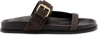 A.Emery Prince Suede Sandals - Brown - 36 (IT36/ UK3)