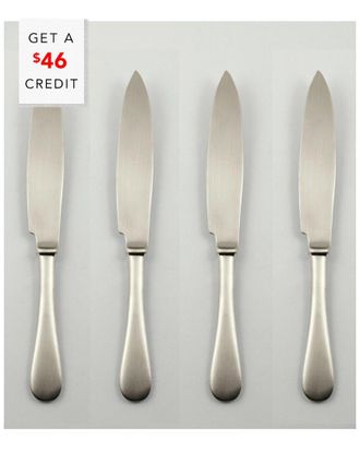 Mepra Set Of 4 American Steak Knives With $46 Credit