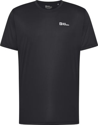 Jack Wolfskin Funktionsshirt JACK WOLFSKIN TECH T M, Herren, Gr. XXL, grau (phantom), Obermaterial: 100% Polyester, normal, Rundhals, Shirts Funktionsshirt