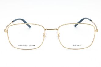Tommy Hilfiger TH1934F Rectangular Metal Eyeglasses - Gold