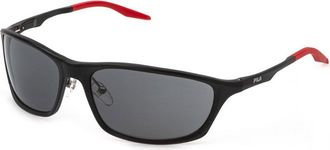Fila SFID68 0531 Mens Sunglasses Black Size 66