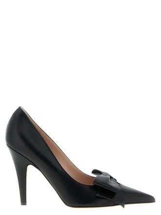 Valentino Garavani Black Calfskin High Heel Womens Pumps