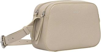 Coccinelle Leren Schoudertas - Dames - Schoudertassen - Beige - ONE Size - Leer - Tassen