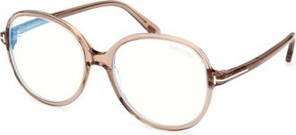 Tom Ford Ft 6090B 045 Eyeglasses - Dames - Brillen - Roze - 56 MM - Accessoires