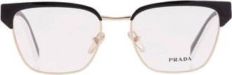Prada Demo Rectangular Ladies Eyeglasses PR 65YV AAV1O1 53