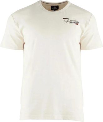 La Martina T-Shirt - - Tops - Uomo - Beige - XL