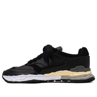 Miharayasuhiro GEORGE OG Sole Leather Low-top Sneaker Black A10FW702-BLK