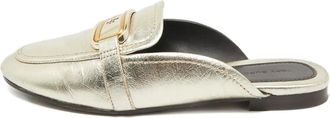 Tory Burch Mules Georgia in pelle - Oro