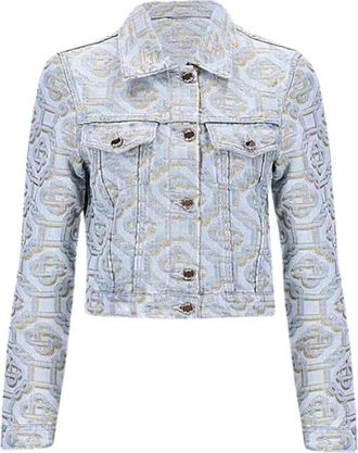 Casablanca Veste - Dames - Spijkerjassen - Blauw - S - Katoen - Jassen