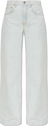 Anine Bing Lewis Jeans - Dames - Loose Fit Jeans - Blauw - W28 - Katoen - Jeans