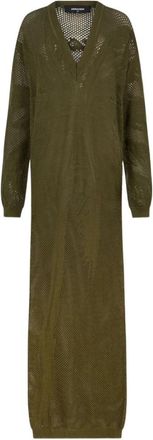 Dsquared2 Dsquared 2 Kleedjes - Dames - Kleedjes - Groen - XS - Kleedjes