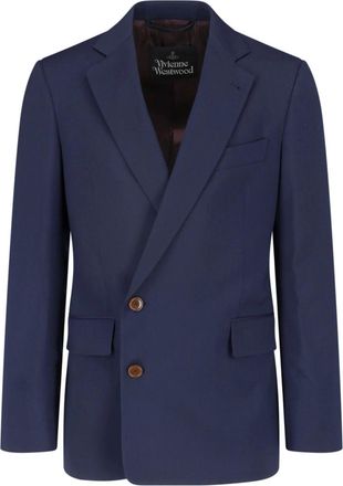 Vivienne Westwood Tailored Double-Breasted Classic Notch Lapel Blazer