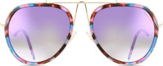 Ana Hickmann HI3070 G22 Womens Sunglasses Tortoiseshell Size 58