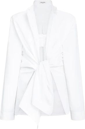 Alaia Mujer, Blusas y Camisas, Blanco, Talla: XS