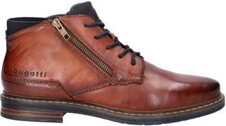 Bugatti leren veterboots cognac