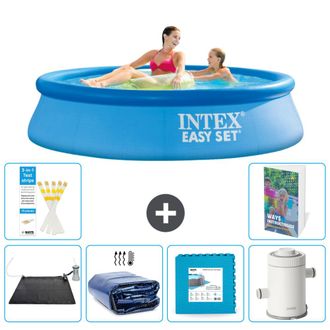 Intex Piscina Easy Set Redonda - 244x61 Cm - 7-piezas S166