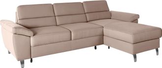 Sit&more Ecksofa »Sorano L-Form« wahlweise mit Bettfunktion und Bettkasten