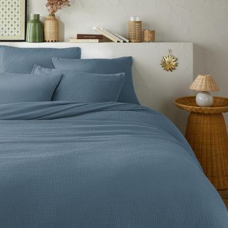 La Redoute Interieurs Dekbedovertrek in tetra/gewassen katoen, Kumco