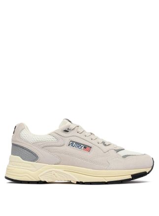 Autry Low-Top Sneakers with Suede and Mesh Accents