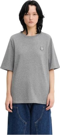 Maison Kitsun&eacute; Mujer, Camisetas, Gris, Talla: S