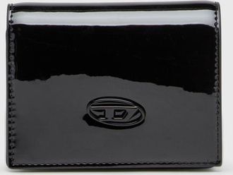 Diesel Wallet in glossy PU - Small Wallets - Woman - Black