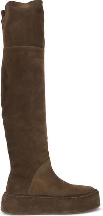 Casadei Brown Over The Knee Boots