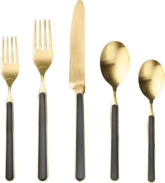 Mepra Fantasia Flatware Set - 20 Pieces in Ink at Nordstrom