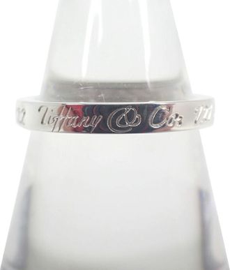 Tiffany & Co. Sterling Silver 925 Band Ring (Pre-Owned)