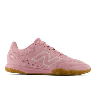 New Balance Unisex 442 Elite IN LS V3 in Bianca/Rosa, Sintetica, Taglia 41.5