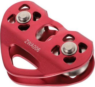 OEM Polea Doble En Forma De Coraz&oacute;n (1 Pieza), Polea De Fitness, Carro Para Barco, Poleas Dobles En T&aacute;ndem, Carros De Fitness, Polea Simple De Aluminio De