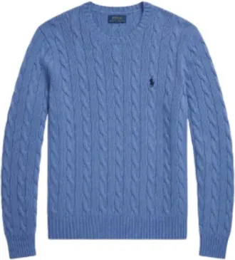 Ralph Lauren Maglia a girocollo - - Knitwear - Uomo - Blu - XL