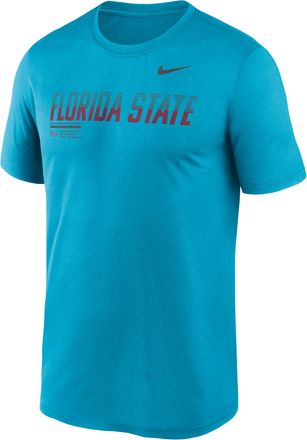 Nike Florida State Sideline Legend Nike Mens Dri-FIT College T-Shirt in Blue | 02TI4KBFTN-7SB