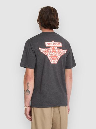 Volcom Free Wheel Hth T-Shirt zwart