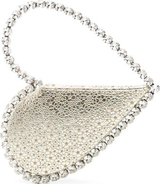 L'Alingi Love Rhinestone Embellished Clutch Bag