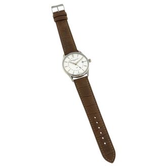 Frederique Constant Frederique Constant, Accessoires, Heren, Grijs, ONE Size, Leer, Classics Quartz GMT