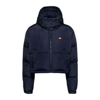 Tommy Jeans Cropped Alaska Puffer - Jackets - Hombre - Azul - S