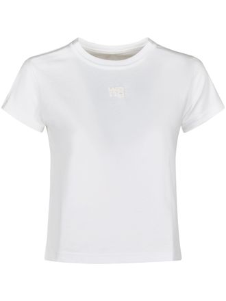 Alexander Wang Essential Jersey Shrunken Tee