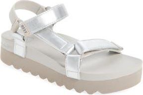 Reef Metallic Sandal in Silver at Nordstrom Rack, Size 8.5