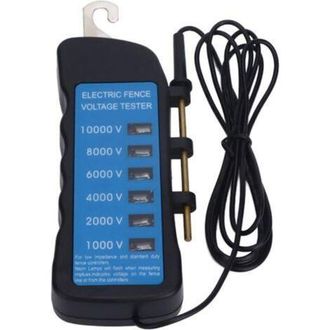 OEM Probador De Cercas El&eacute;ctricas De 1000-10000 V, Volt&iacute;metro Impermeable Para Cercas Con 6 Luces Para Granjas