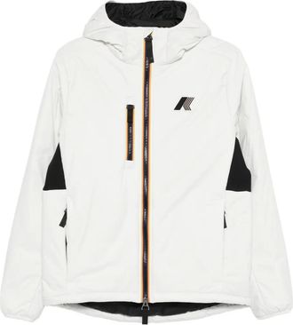 K-Way Giacca con cappuccio - Bianco